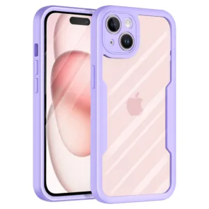 Techsuit - ColorVerse 360 Series + Screen Protector - iPhone 15 - Purple