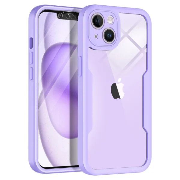 Techsuit - ColorVerse 360 Series + Screen Protector - iPhone 13 - Purple