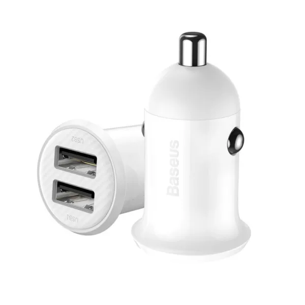 Baseus - Car Charger (CCALLP-02) - 2x USB