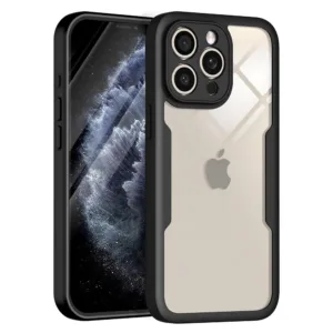 Techsuit - ColorVerse 360 Series + Screen Protector - iPhone 11 Pro Max - Black