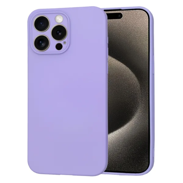 Techsuit - SoftFlex - iPhone 15 Pro Max - Light Purple