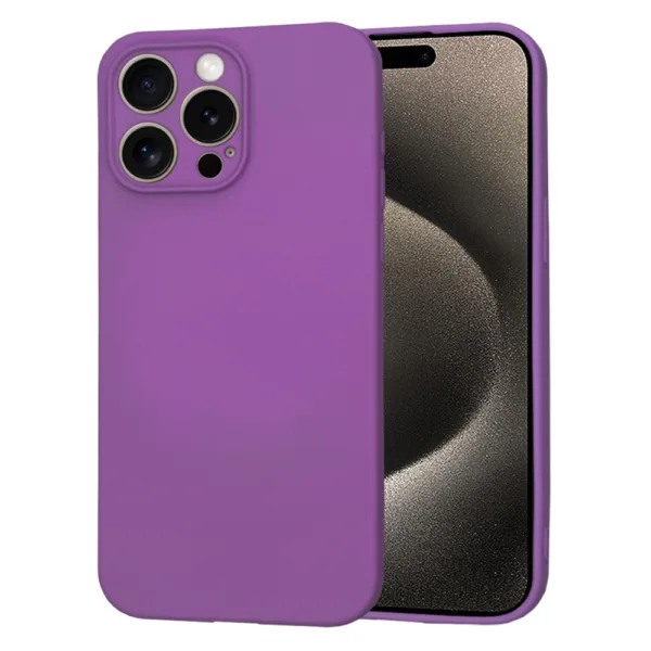 Techsuit - SoftFlex - iPhone 15 Pro Max - Purple