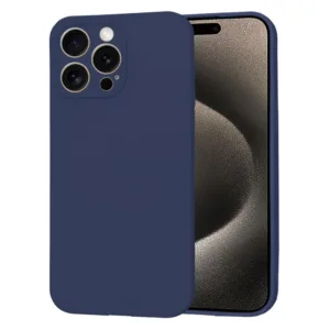 Techsuit - SoftFlex - iPhone 15 Pro Max - Navy Blue