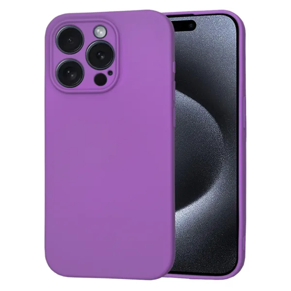 Techsuit - SoftFlex - iPhone 15 Pro - Purple