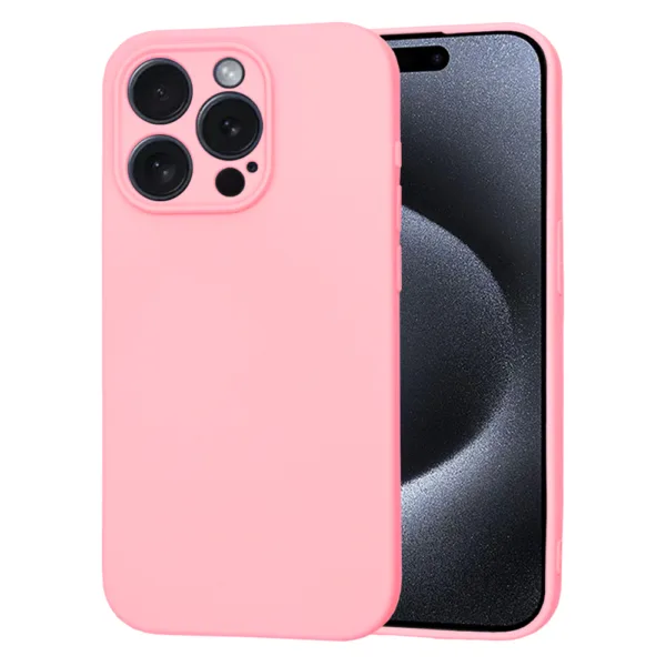 Techsuit - SoftFlex - iPhone 15 Pro - Chalk Pink