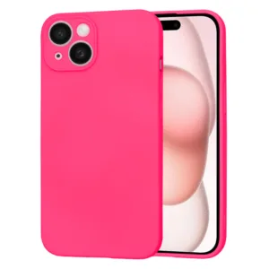 Techsuit - SoftFlex - iPhone 15 - Hot Pink