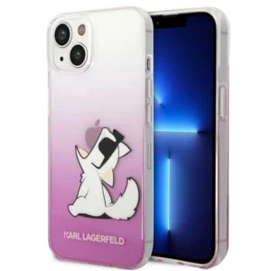 Karl Lagerfeld KLHCP14MCFNRCPI iPhone 14 Plus 6.7 "hardcase pink / pink Choupette Fun