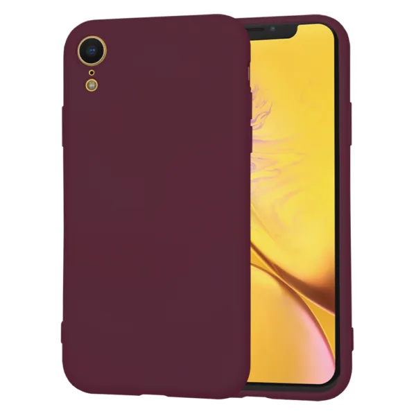 Techsuit - SoftFlex - iPhone XR - Plum Red