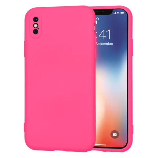 Techsuit - SoftFlex - iPhone X / iPhone XS - Hot Pink