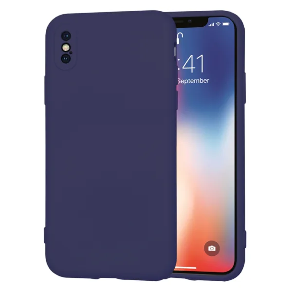 Techsuit - SoftFlex - iPhone X / iPhone XS - Navy Blue