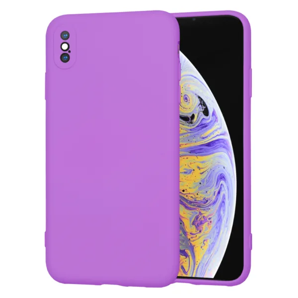 Techsuit - SoftFlex - iPhone XS Max - Purple