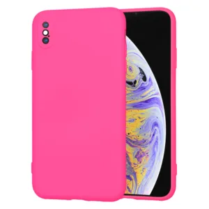 Techsuit - SoftFlex - iPhone XS Max - Hot Pink