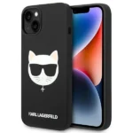 Karl Lagerfeld KLHMP14MSLCHBK iPhone 14 Plus 6.7 "hardcase black / black Silicone Choupette Head Magsafe