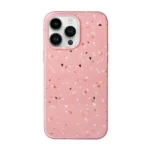 Uniq Coehl Terrazzo case for iPhone 14 Pro - pink