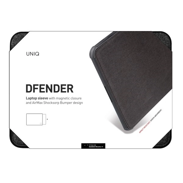 Uniq Dfender cover for a 16" laptop - black