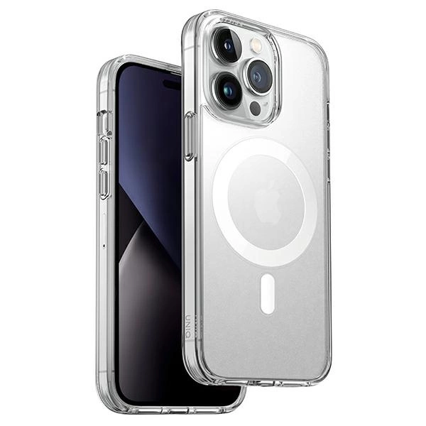 Uniq LifePro Xtreme Magclick Charging case for iPhone 14 Pro Max - transparent