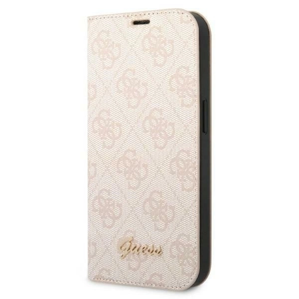 Guess GUBKP14LHG4SHP iPhone 14 Pro 6.1 "pink / pink book 4G Vintage Gold Logo