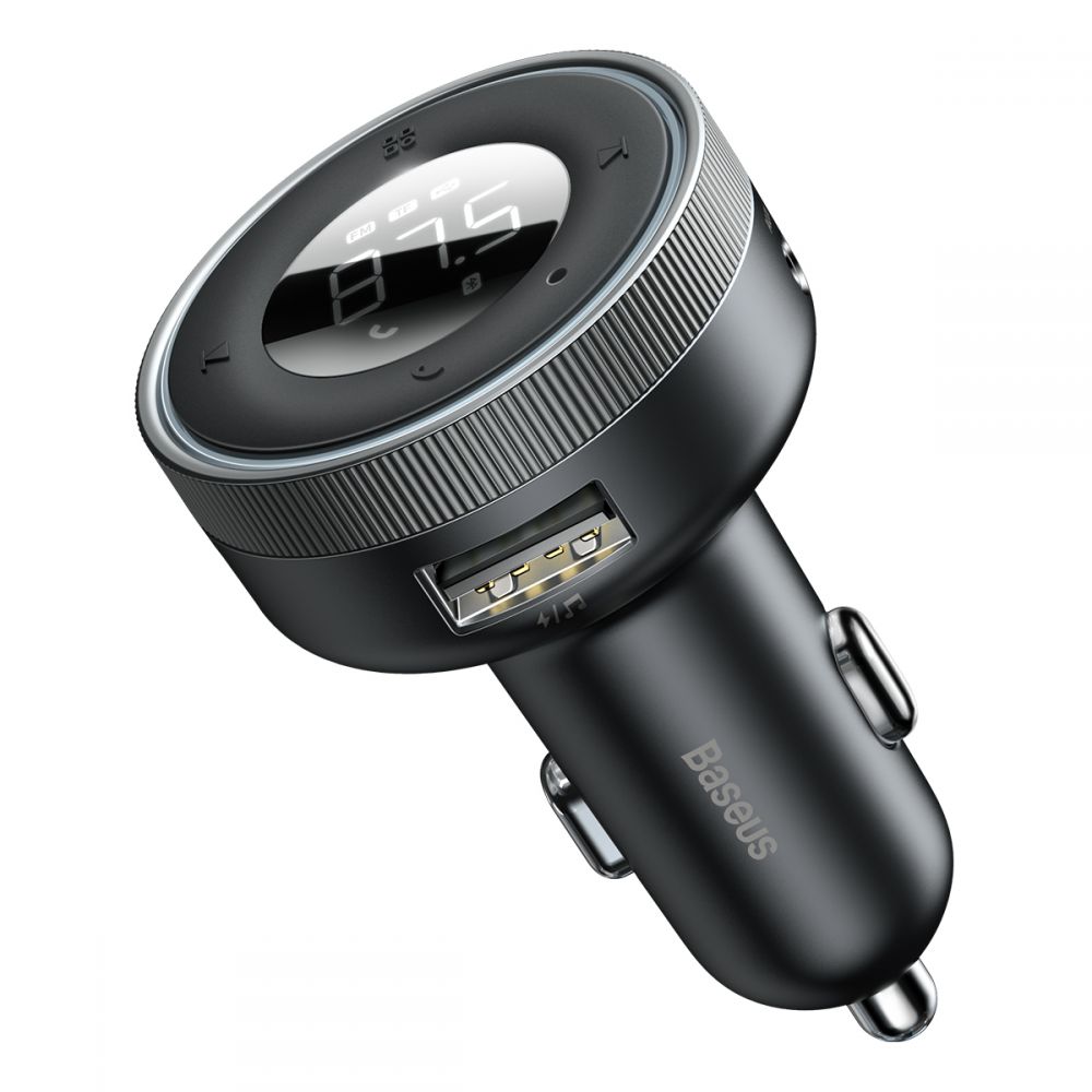 Baseus - FM Modulator and Car Charger Enjoy (CCLH-01) - USB-A