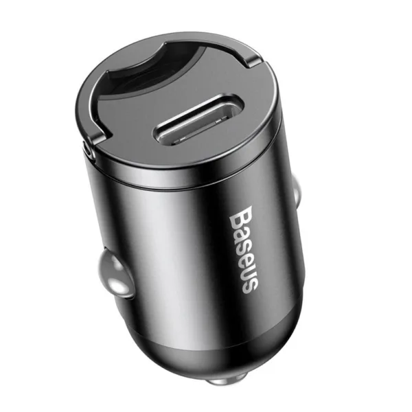 Baseus - Car Charger Tiny Star Mini (C00035000817-Z2/VCHX-B0G) - Quick Charge 3.0