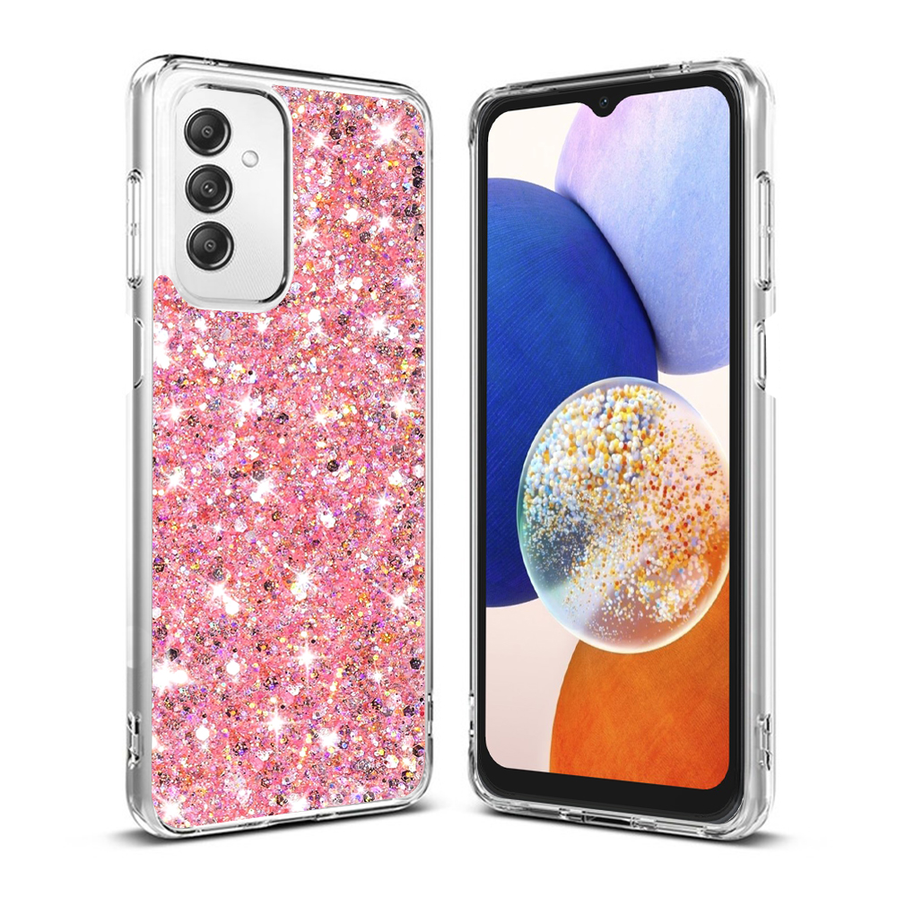 Techsuit - Sparkly Glitter - Samsung Galaxy A14 4G / A14 5G - Pink