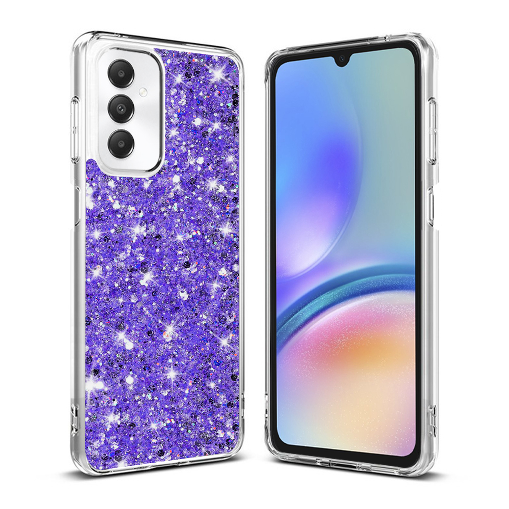 Techsuit - Sparkly Glitter - Samsung Galaxy A05s - Purple