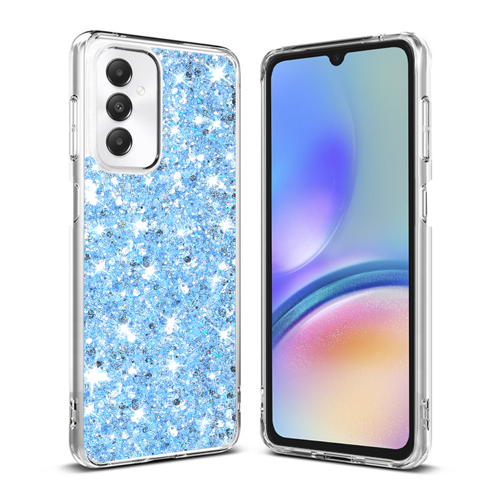 Techsuit - Sparkly Glitter - Samsung Galaxy A05s - Blue