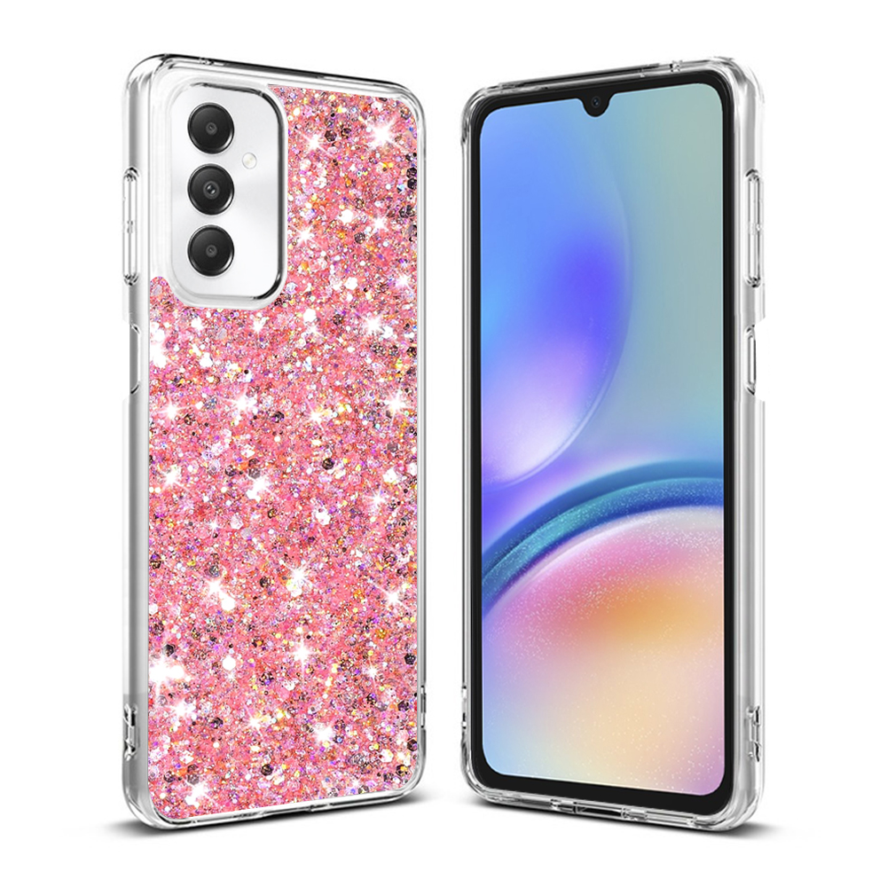 Techsuit - Sparkly Glitter - Samsung Galaxy A05s - Pink