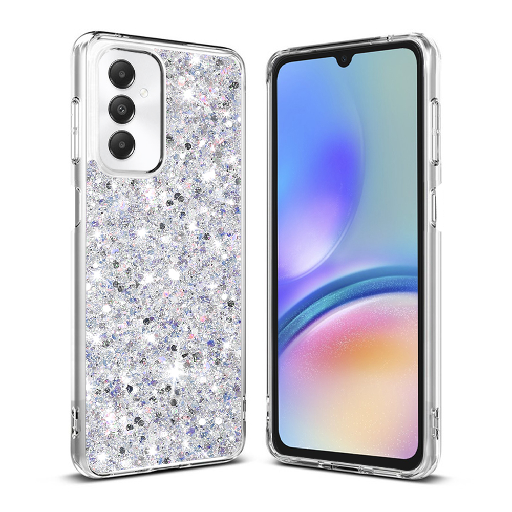 Techsuit - Sparkly Glitter - Samsung Galaxy A05s - White