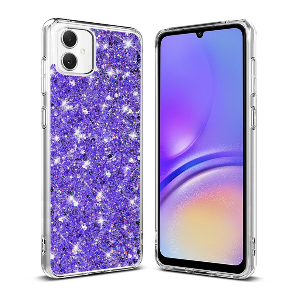 Techsuit - Sparkly Glitter - Samsung Galaxy A05 - Purple