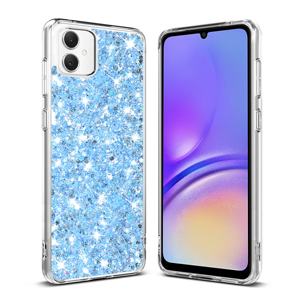 Techsuit - Sparkly Glitter - Samsung Galaxy A05 - Blue