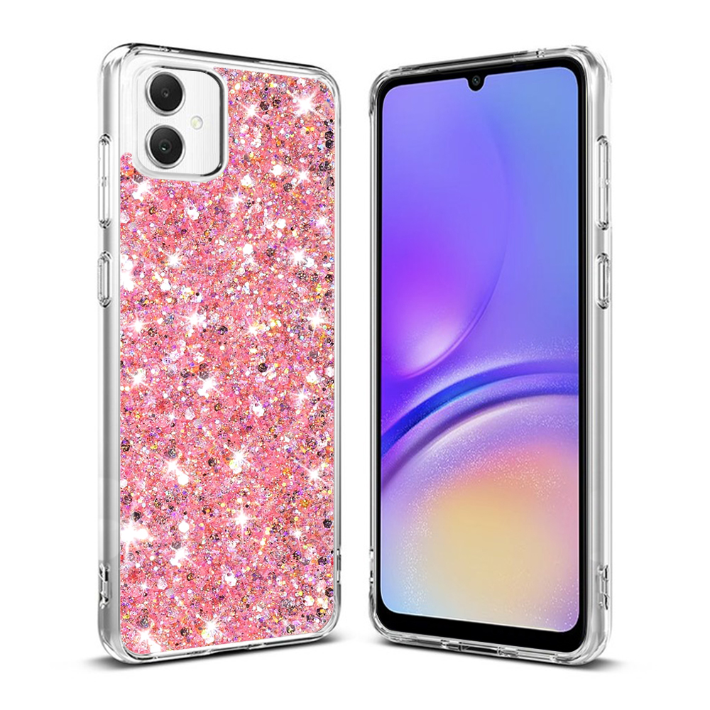 Techsuit - Sparkly Glitter - Samsung Galaxy A05 - Pink