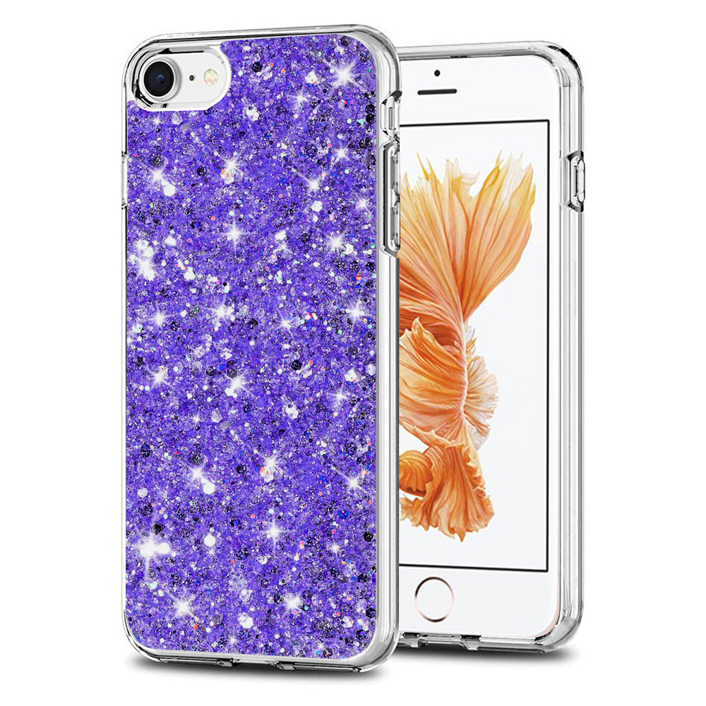 Techsuit - Sparkly Glitter - iPhone 6 / iPhone 6S - Purple