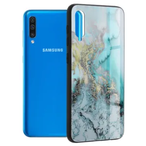 Techsuit - Glaze Series - Samsung Galaxy A30s / A50 / A50s - Blue Ocean