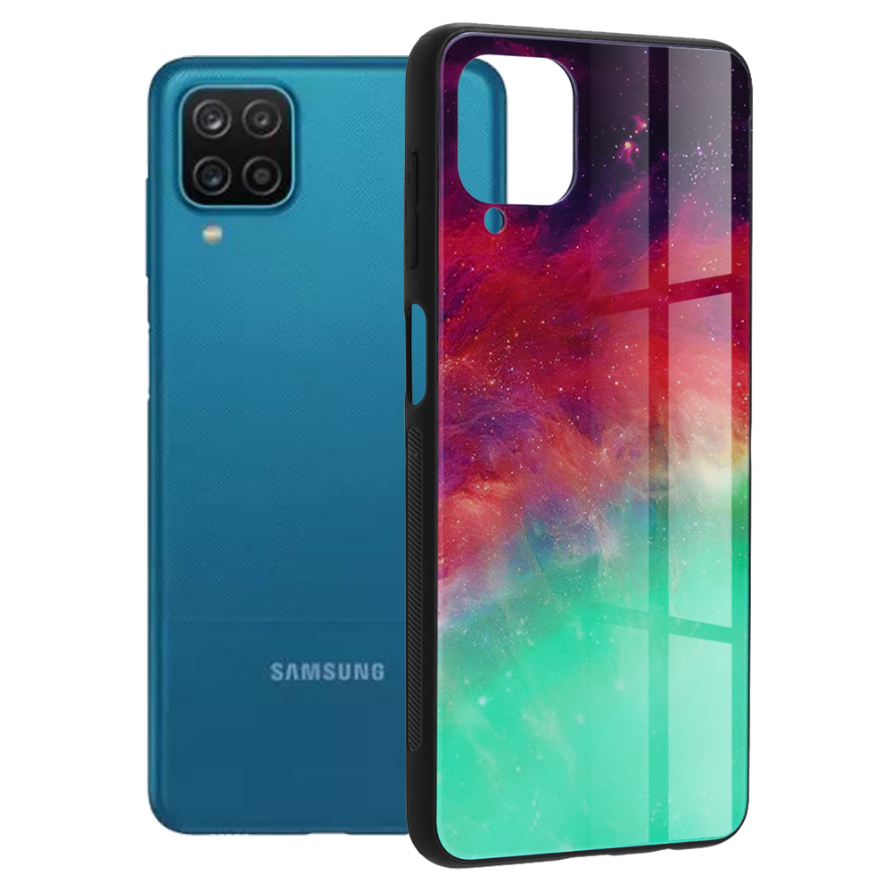 Techsuit - Glaze Series - Samsung Galaxy A12 / A12 Nacho - Fiery Ocean