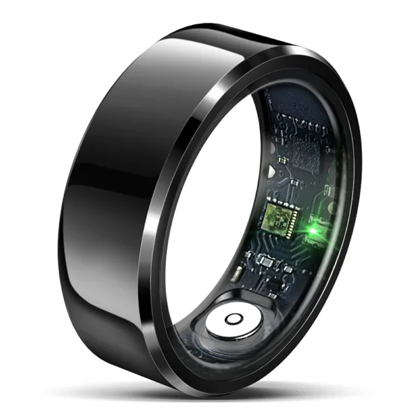 Techsuit - Premium Smart Ring (R6) - Heart Rate/Sleep/Fitness/Stress Monitor