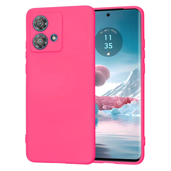 Techsuit - SoftFlex - Motorola Edge 40 Neo - Hot Pink