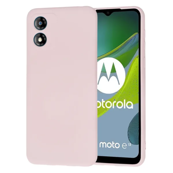 Techsuit - SoftFlex - Motorola Moto E13 - Pink Sand