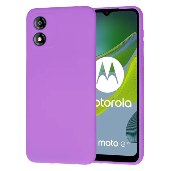 Techsuit - SoftFlex - Motorola Moto E13 - Purple