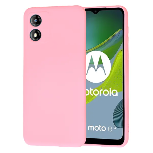 Techsuit - SoftFlex - Motorola Moto E13 - Chalk Pink