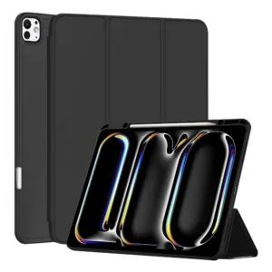 Techsuit - Flex Trifold (with Pencil Holder) - iPad Pro 13 (2024) - Black