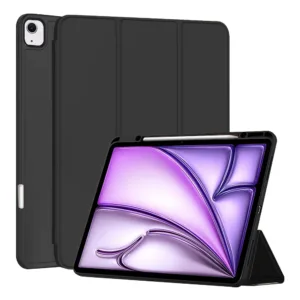 Techsuit - Flex Trifold (with Pencil Holder) - iPad Air 13 (2024) - Black