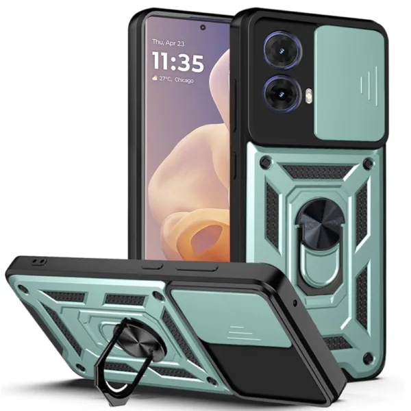 Techsuit - CamShield Series - Motorola Moto G85 - Green