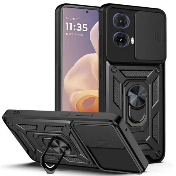 Techsuit - CamShield Series - Motorola Moto G85 - Black