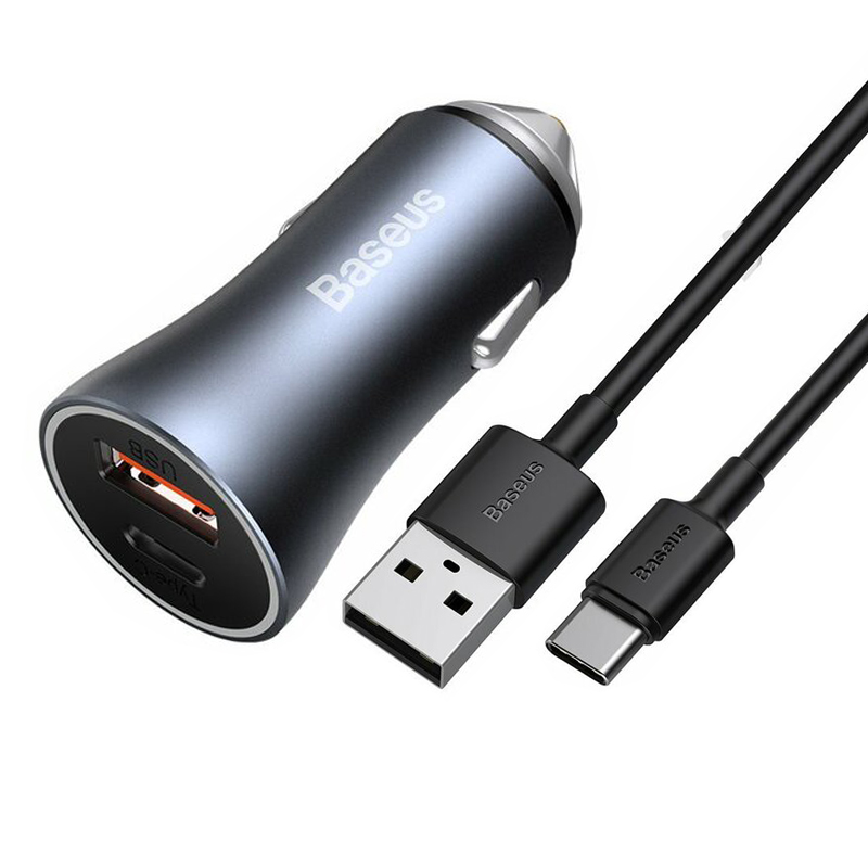 Baseus - Car Charger Golden Pro (TZCCJD-0G) - USB-A