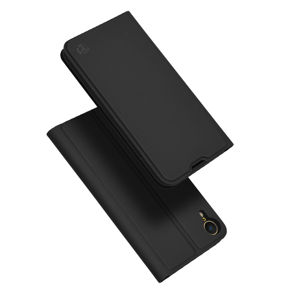 Techsuit - Magskin Book - iPhone XR - Black