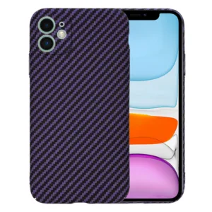 Techsuit - Carbonite FiberShell - iPhone 11 - Purple