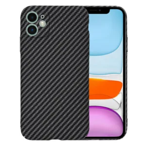 Techsuit - Carbonite FiberShell - iPhone 11 - Black