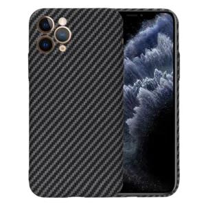 Techsuit - Carbonite FiberShell - iPhone 11 Pro - Black