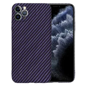 Techsuit - Carbonite FiberShell - iPhone 11 Pro Max - Purple