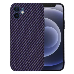 Techsuit - Carbonite FiberShell - iPhone 12 - Purple